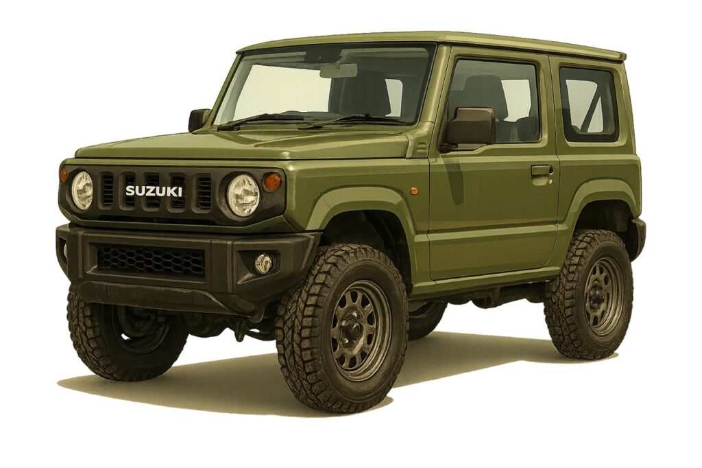 スズキ ジムニー JB64 ジャングルグリーン｜無骨でタフな印象の本格軽4WD